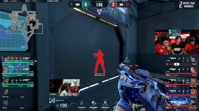 NRG s0m & FNS React To Sen TenZ YORU DIFF ENTRY Against 100T смотреть онлайн