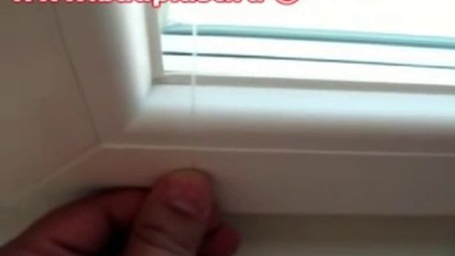 Жалюзи на пластиковые окна. Замер и монтаж. смотреть онлайн