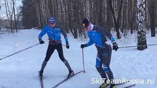 Интервальная тренировка лыжников на уровне ПАНО смотреть онлайн