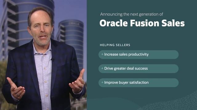 What Is the Next Generation of CRM and Connected Sales? | Oracle Live смотреть онлайн