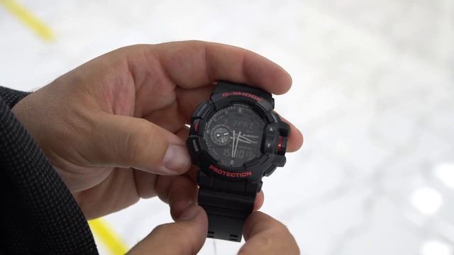 CASIO G-SHOCK GA-400 обзор и настройка