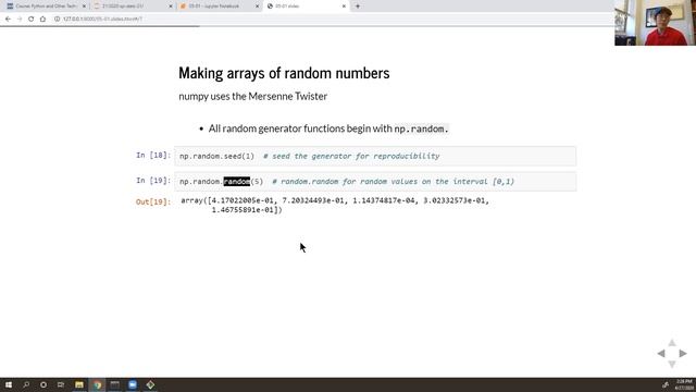 Stats 21 Week 5 Monday - Numpy смотреть онлайн