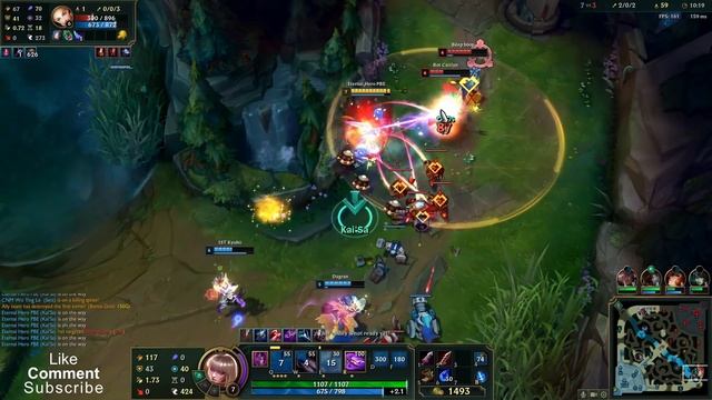 NEW KAI'SA PRESTIGE SKIN 2022 - MYTHIC SHOP KAI'SA MID GAMEPLAY | Build & Runes | League of Legends смотреть онлайн