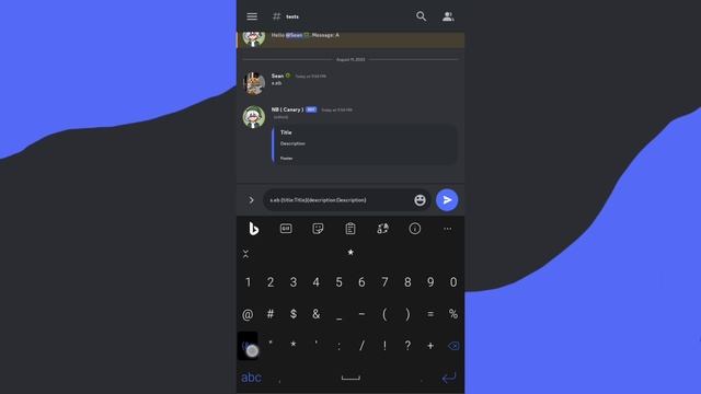 Embed Builder - BDFD #2 смотреть онлайн