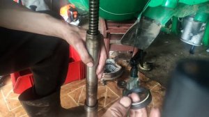 перебрал вилку мотоцикл Урал