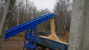 Дробилка горбыля Скорпион 500 стационарная, дробление, измельчение любых древесных отходов.