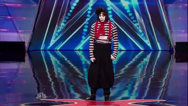 America's Got Talent 2014 - Auditions - Larry the Mime смотреть онлайн