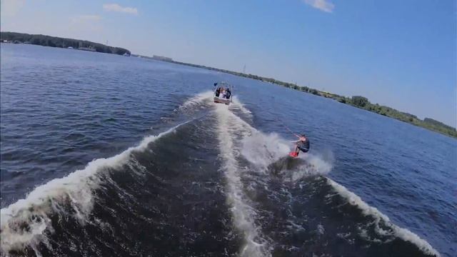 Wakeboard Behind The Boat