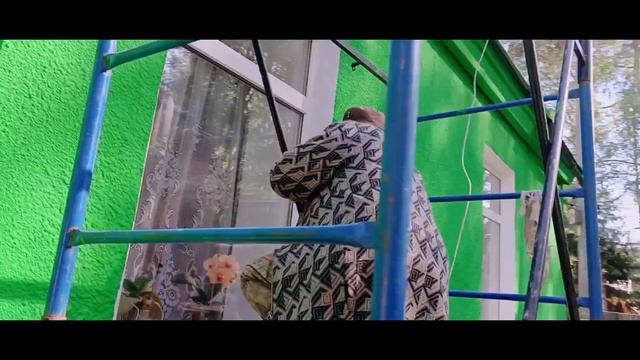 Покрасила откосы у окон./ Приходила в гости внучка !!! смотреть онлайн