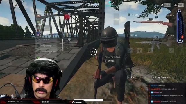 DrDisRespect's First Ever Game" on First Person Servers on PUBG! смотреть онлайн