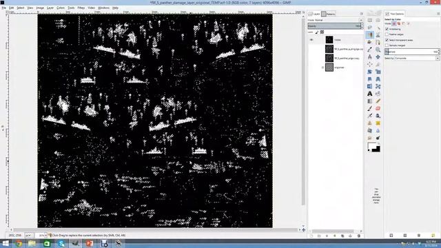 how to create a damage file in GIMP смотреть онлайн