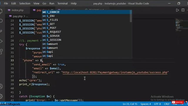 Instamojo payment gateway integration in php in hindi | Step by Step Instamojo in Php in hindi смотреть онлайн