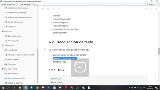 Tema 6, Minería de texto: Introducción, tm y corpus смотреть онлайн
