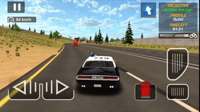 Police Car Chase Cop Simulator - Dodge Challenger vs Gangsters - Best Android Gameplay смотреть онлайн