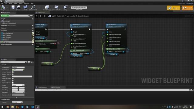 Прогрессбар-змейка. Тайлинг текстур и работа с Canvas Panel | Материалы + UI Tech Art (UMG UE4) #01 смотреть онлайн