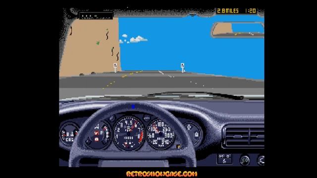 THE DUEL: TEST DRIVE II (Atari ST Gameplay Sample) смотреть онлайн