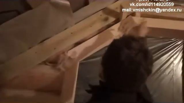 Окосячка. Деревянные проемы.  Обсада стандартная и угловая