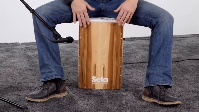 Cajon performance by Marco Zanotti (Sela CaSela Pro Satin Nut with Snare On/Off Mechanism) смотреть онлайн