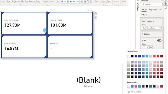 NEW CARD Visual | Complete tutorial to create Stunning Visuals in Power BI | MiTutorials смотреть онлайн