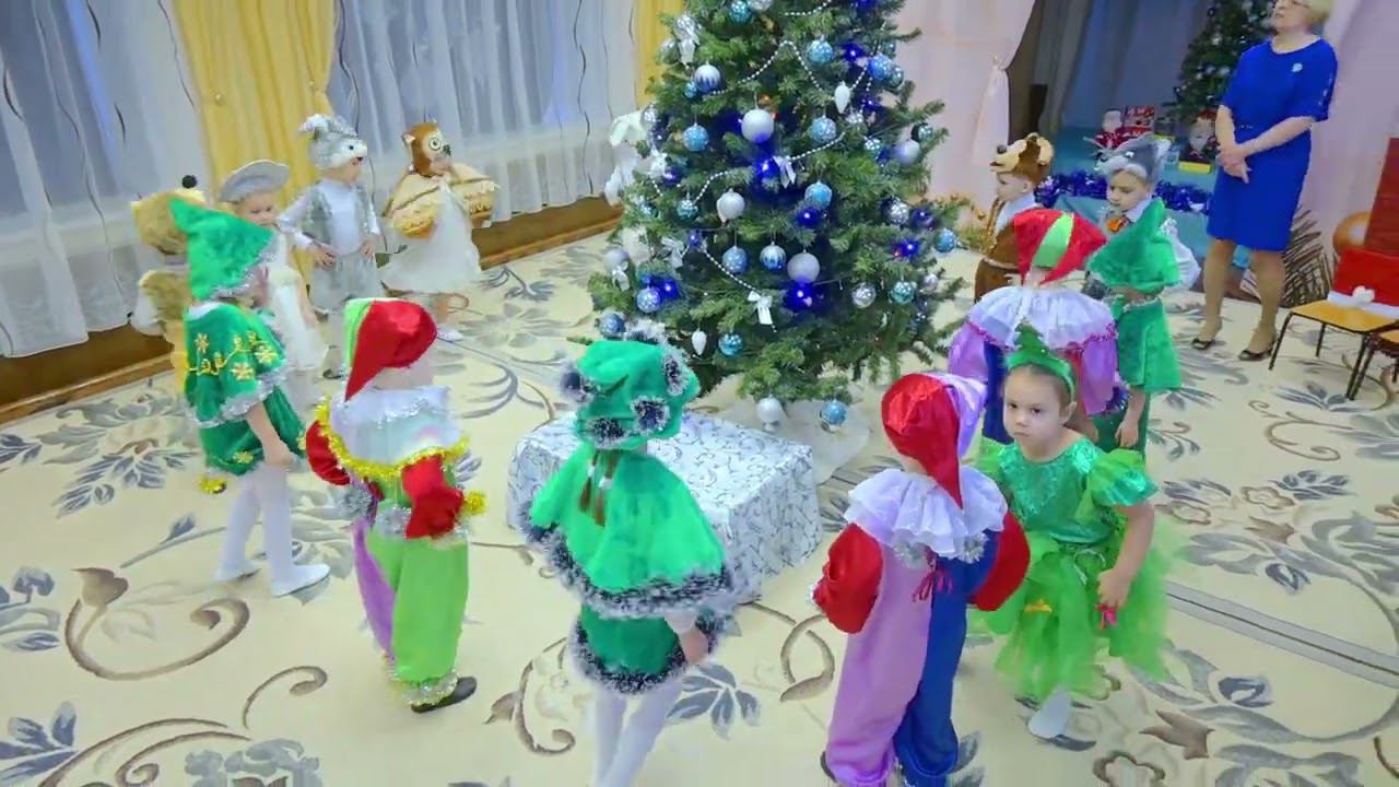 3. 11 Гр., Новогодний Утренник 2023, 18 дс смотреть онлайн