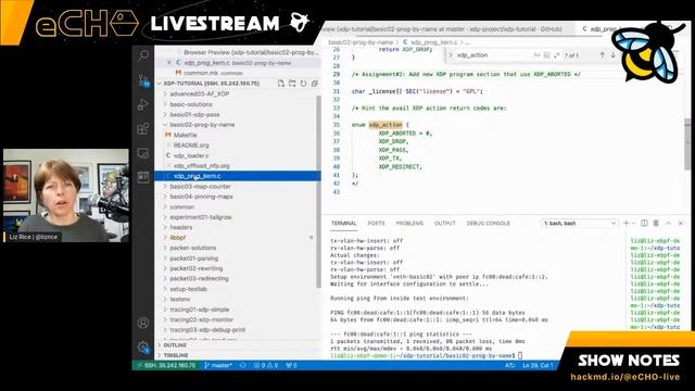 eCHO episode 13: XDP Hands-on Tutorial смотреть онлайн