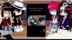 •|Uppermoons + Muzan React to Nezuko Kamado|•Demon Slayer ??/??