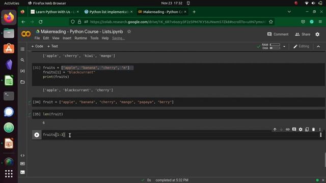 [makereading] - Learn Python With Us - Lists - Tamil смотреть онлайн