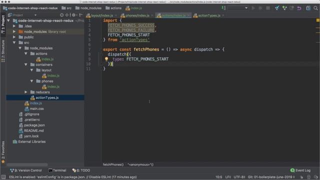 Магазин на React-Redux. Урок 4. Загрузка данных для страницы товаров смотреть онлайн