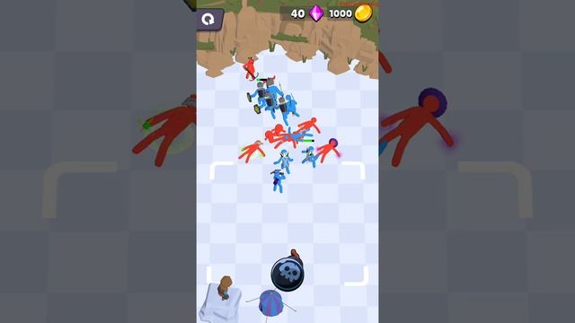 Stickman Epic Dice Battle - Gameplay Walkthrough Part 2 Levels 5-8 Stickman Army Commander (Android смотреть онлайн