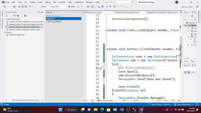 Sidee Leeskugu Xiraa C# Iyo Sql Server Adoo Samey naayo Save , Update , Delete , Search. смотреть онлайн
