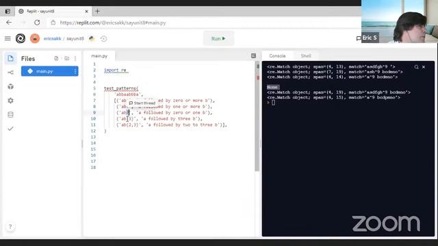Intro to Python: Regular Expressions- Unit 8 смотреть онлайн