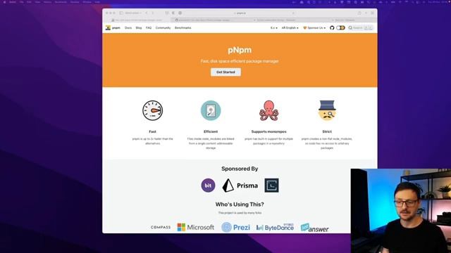 Use pnpm instead of npm or yarn for JavaScript & TypeScript смотреть онлайн
