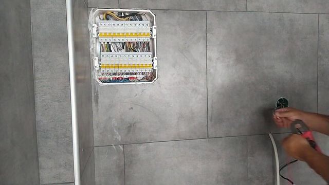 Прозвонка проводов для маркировки автоматов . смотреть онлайн