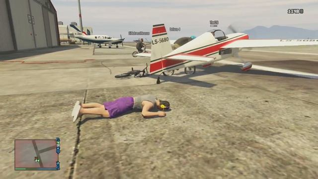 GTA 5 Funny Moments! Titan Plane Stunts & Accidents (GTA Online Funny Moments) смотреть онлайн