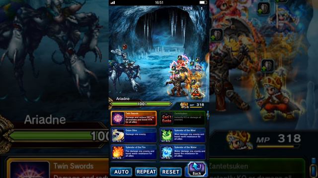 [FFBE] The Web-Weaving Princesses Ariadne (HARD) | All Missions смотреть онлайн