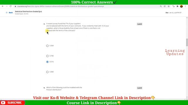 Six Sigma Advanced Define and Measure Phases | Coursera | Green Belt | Course 2 Quiz Answers смотреть онлайн