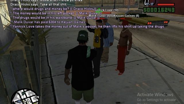 GTA C - SMF Members Rob PGB member on arbutus смотреть онлайн