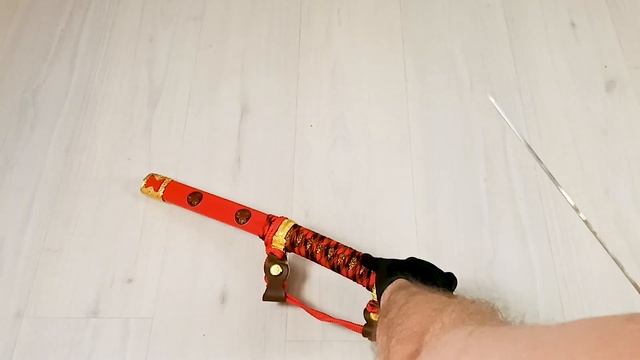 Вакидзаси Самурайский меч Red Dragon смотреть онлайн