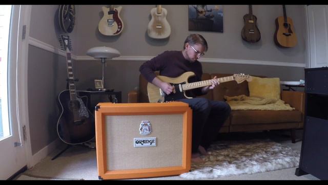 Orange CR120C & Fender Deluxe Stratocaster MIM (No Talking - Just Dirty Tones!!) смотреть онлайн