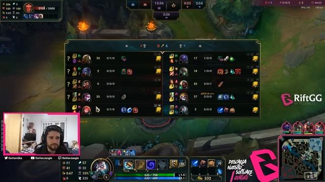 ?PENTAKILL JUGANDO CON SUSCRIPTORES | +40 KILLS Y PRIMERA PENTA EN LAN | SeVenJungle смотреть онлайн