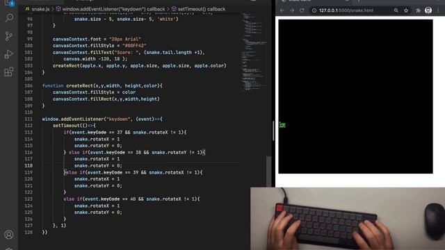 ASMR Programming - Coding a Snake Game - No Talking смотреть онлайн