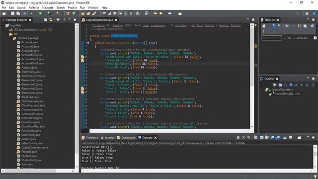 Ejemplo026: Java cómo programar - 10 edición - de Paul Deitel y Harvey Deitel смотреть онлайн