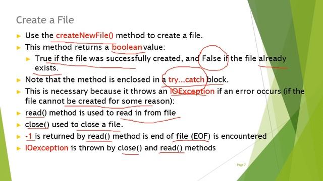 Module 4 Part 1 Java Files(CS 206 OODP KTU university) смотреть онлайн