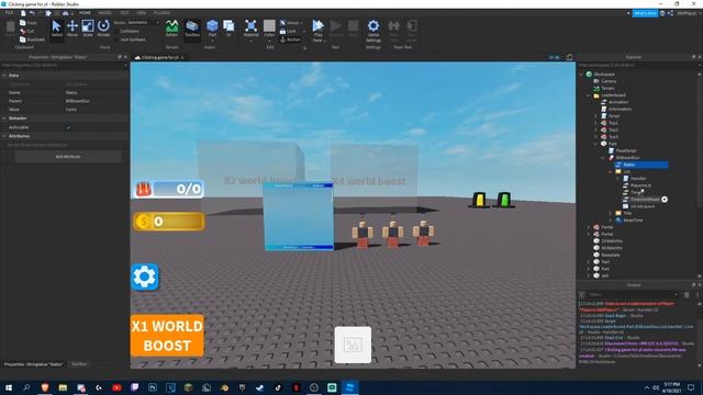 ROBLOX Studio Clicking Game/Simulator Tutorial Part 5 ROBLOX 2021 смотреть онлайн