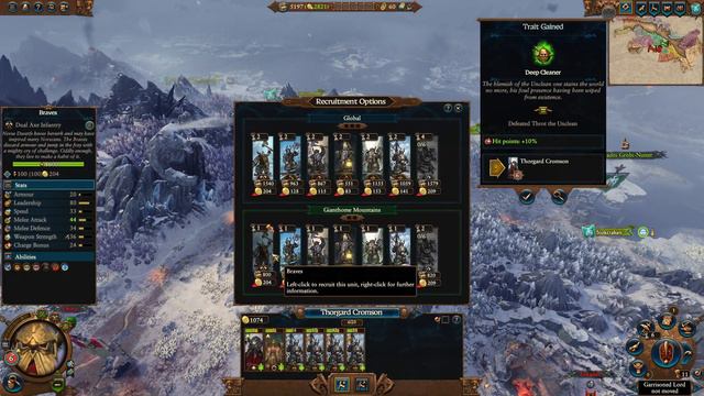 The Norse Dwarfs (Mod) - Total War: Warhammer 3 Immortal Empires - Cataph's Kraka Drak Campaign - 2 смотреть онлайн