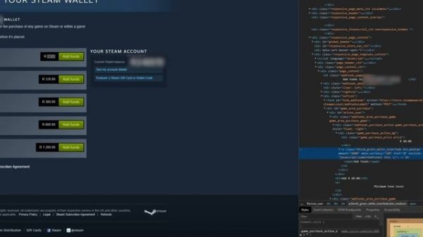 Steam: How to add custom money amounts to your Steam Wallet