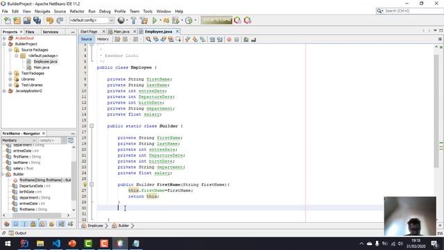 Builder Pattern بالدارجة смотреть онлайн
