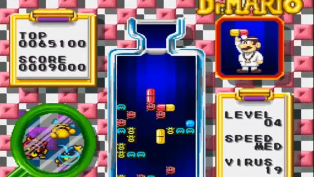 [SNES] Dr. Mario - Part 1. Level 1-5 смотреть онлайн