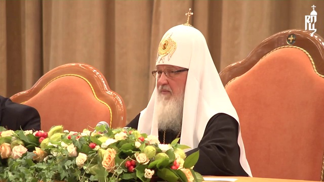 Патриарх Кирилл ответил на вопросы православных журналистов смотреть онлайн