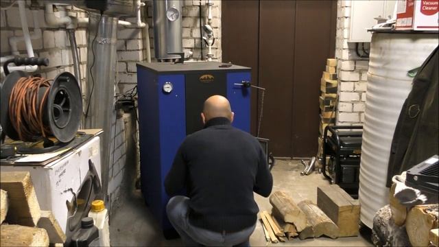 Правильная закладка дров в котёл «Суворов М» смотреть онлайн